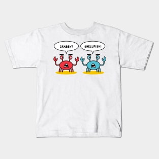 Crabby and Shellfish Kids T-Shirt